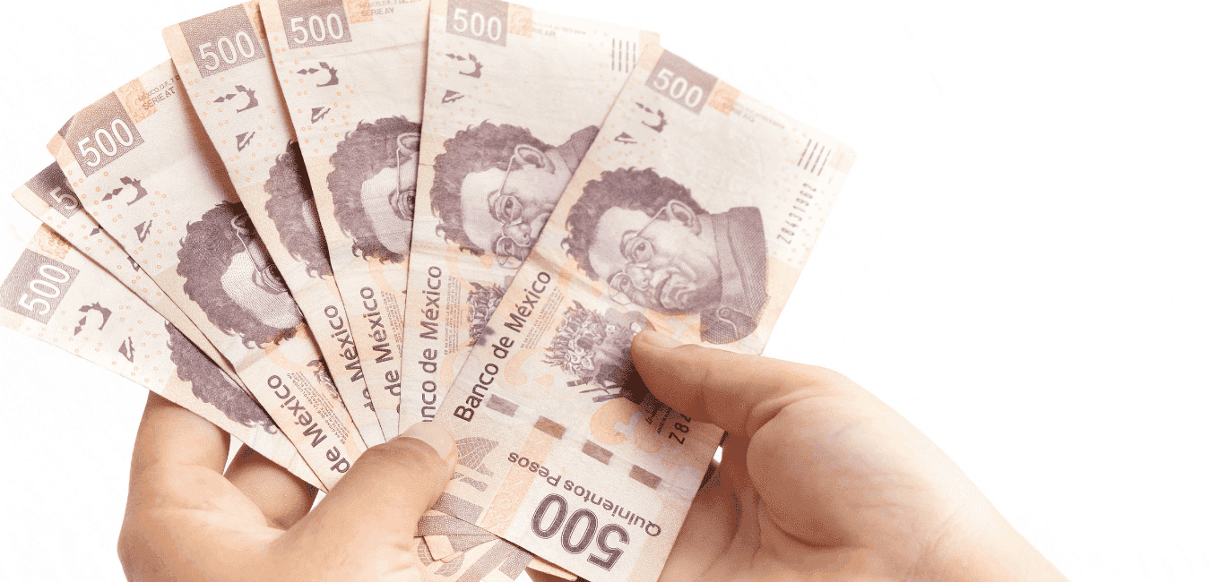 dinero en efectivo para restaurantes