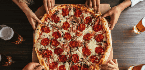 Conveniencia para el cliente - Pizzas a domicilio