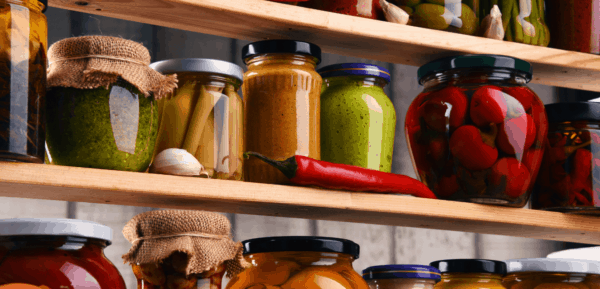 Inventario de ingredientes en un restaurante